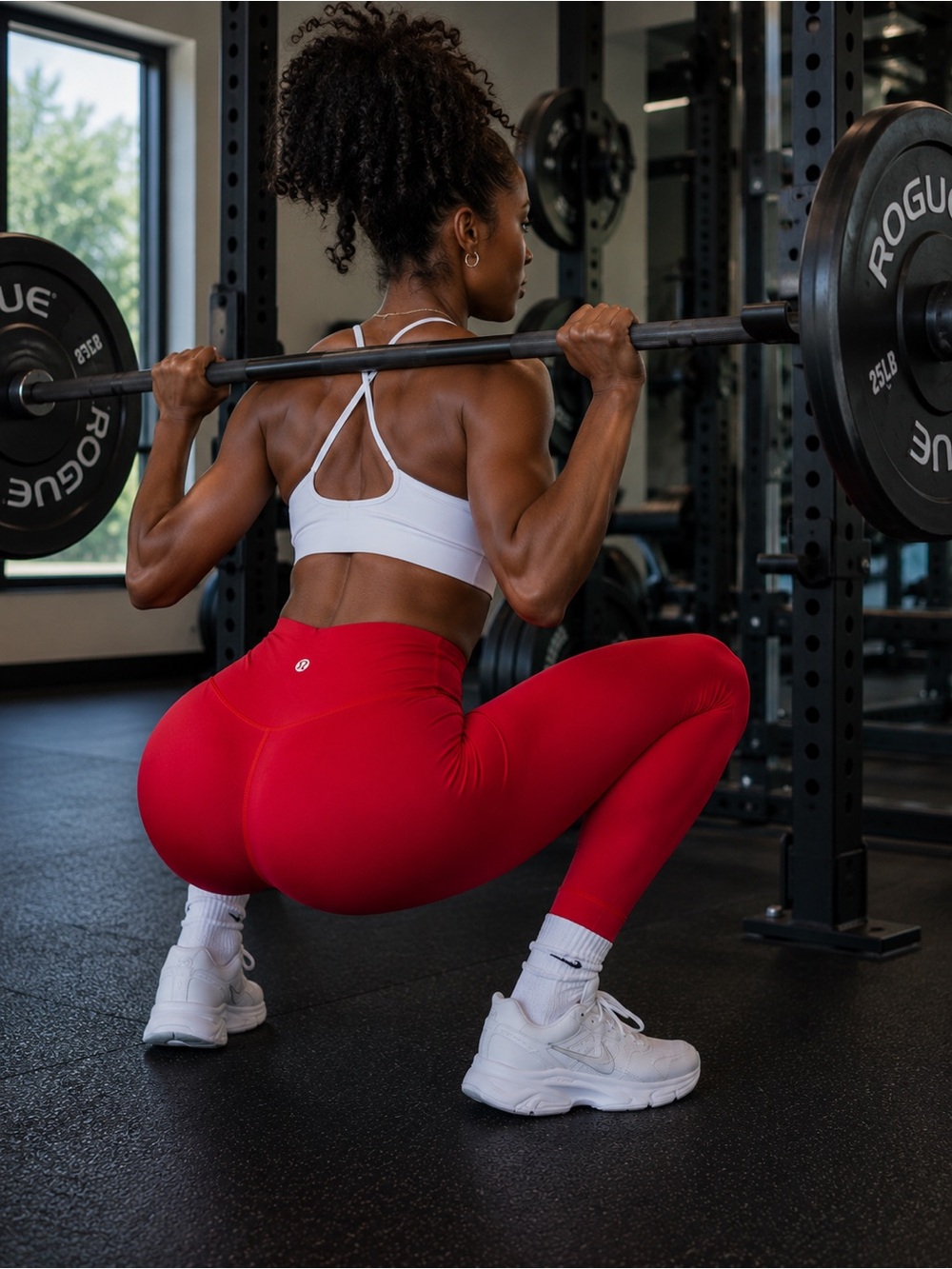 lululemon Cherry Red Leggings